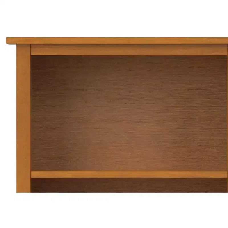 TABLE BASSE Canapé Teck Marron 8 Cubes Rangement Bois Dur Massif Style Mid Century Modern