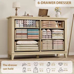 Commode à Tiroirs avec Rangement Armoire Autonome en Bois Meuble de Rangement