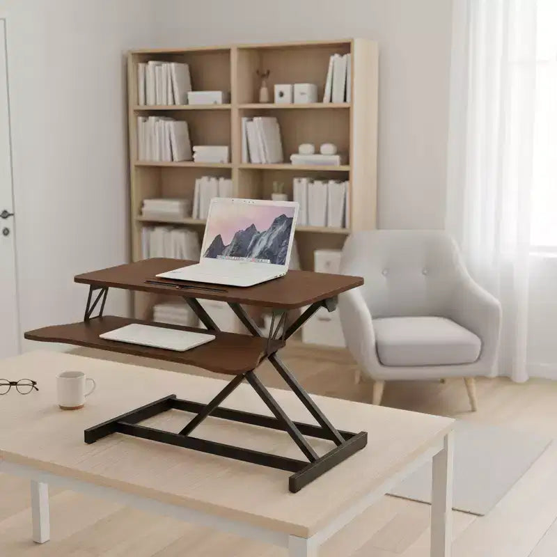 Table de bout pour bureau à hauteur réglable Convertisseur de poste de travail assis-debout