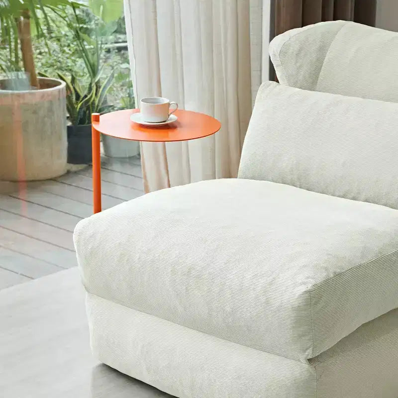 Canapé-lit pliable 3-en-1 en velours côtelé avec compression