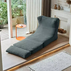 Canapé-lit pliable 3-en-1 en velours côtelé avec compression