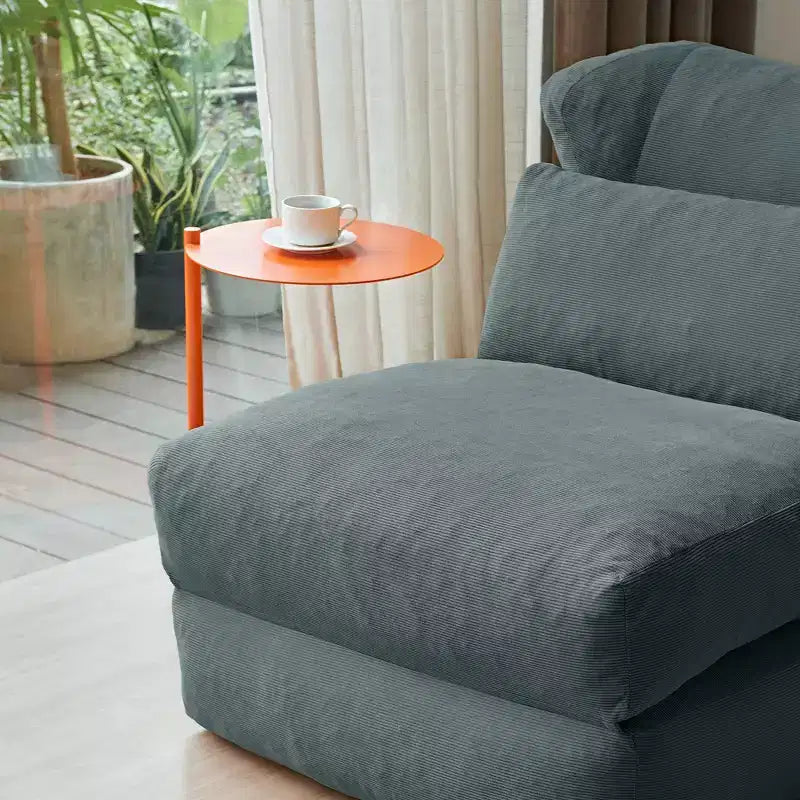 Canapé-lit pliable 3-en-1 en velours côtelé avec compression