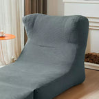 Canapé-lit pliable 3-en-1 en velours côtelé avec compression