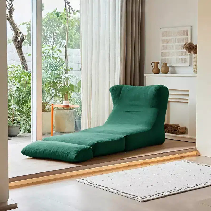 Canapé-lit pliable 3-en-1 en velours côtelé avec compression