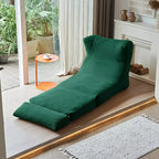 Canapé-lit pliable 3-en-1 en velours côtelé avec compression