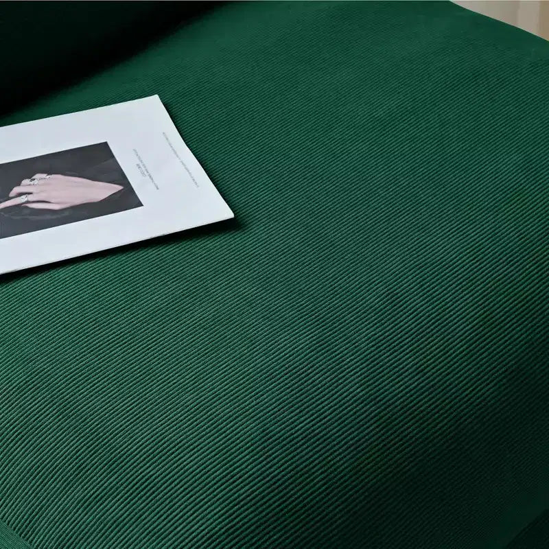 Canapé-lit pliable 3-en-1 en velours côtelé avec compression