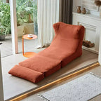 Canapé-lit pliable 3-en-1 en velours côtelé avec compression