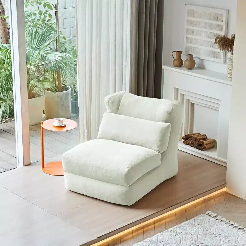 Canapé-lit pliable 3-en-1 en velours côtelé avec compression