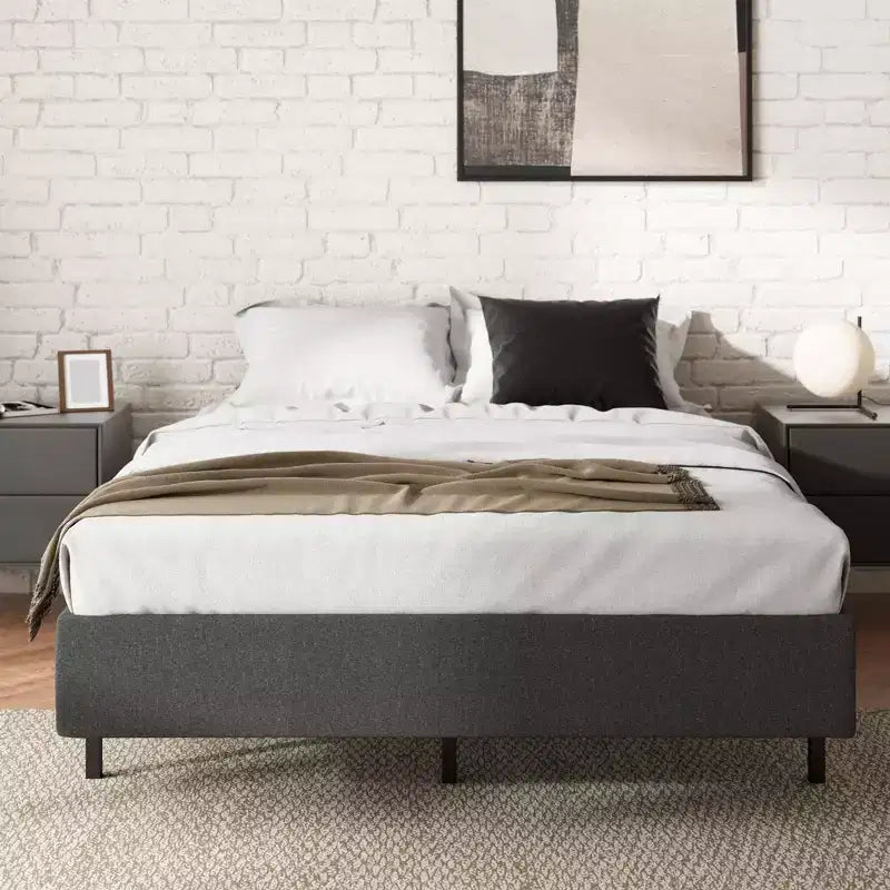 Sommier tapissier Smart Box à assemblage rapide pour matelas, cadre métallique durable
