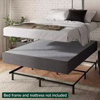 Sommier tapissier Smart Box à assemblage rapide pour matelas, cadre métallique durable