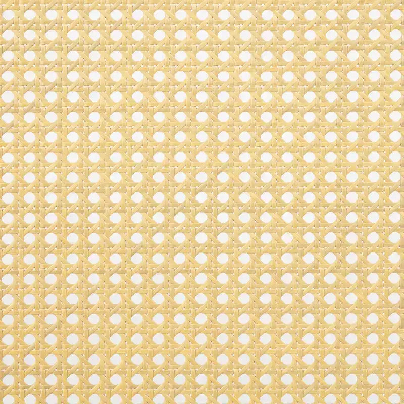 Lit plateforme Queen Size avec tête et pied de lit en rotin, lit en bois et rotin