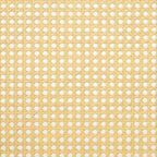 Lit plateforme Queen Size avec tête et pied de lit en rotin, lit en bois et rotin