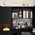 Bureau d'angle en L en bois, avec éclairage LED, tiroirs et étagère, table d'ordinateur d'angle moderne