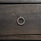 Armoire d'apothicaire à 15 tiroirs noire