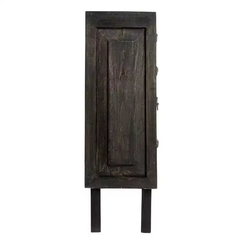 Armoire d'apothicaire à 15 tiroirs noire
