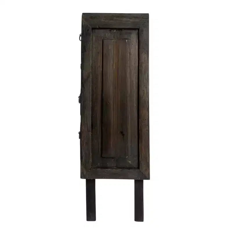Armoire d'apothicaire à 15 tiroirs noire