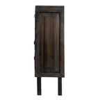 Armoire d'apothicaire à 15 tiroirs noire