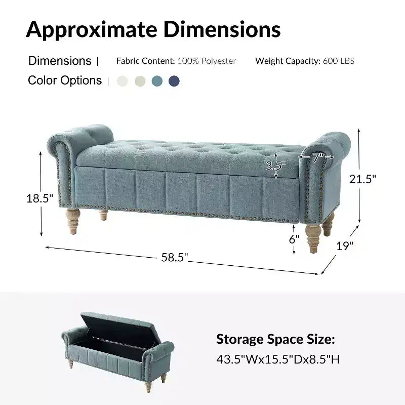 Banc en forme de tonneau bleu