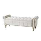 Banc en forme de tonneau bleu