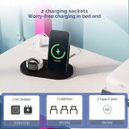 Lit superposé en métal une place avec bureau, tiroirs, bande LED et station de recharge USB