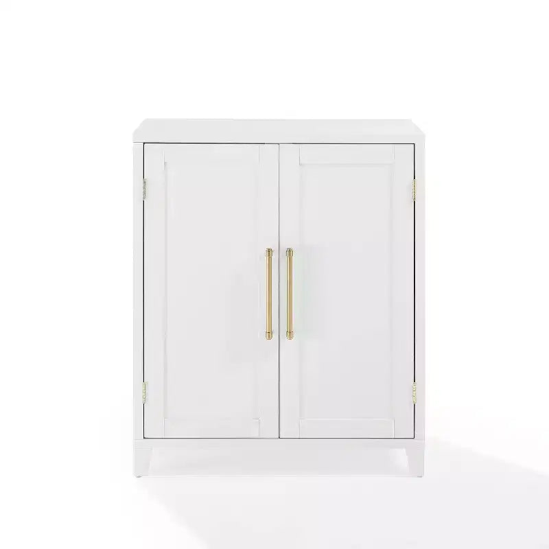 Armoire de cuisine empilable blanc