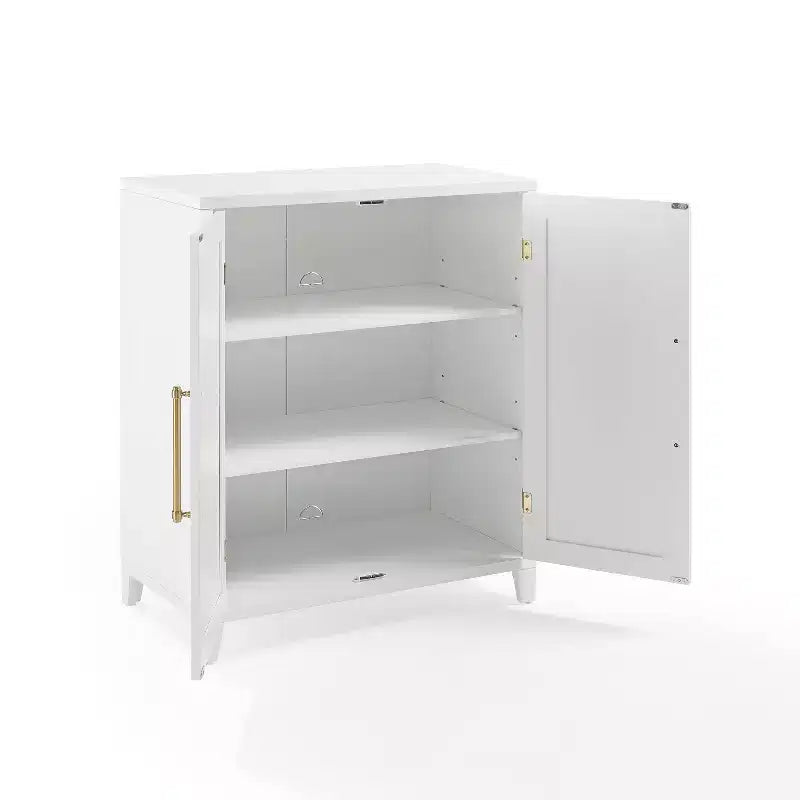 Armoire de cuisine empilable blanc