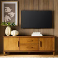 Meuble TV média chêne brun