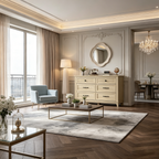 Commode à Tiroirs avec Rangement Armoire Autonome en Bois Meuble de Rangement