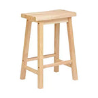 Tabouret de bar/comptoir de cuisine classique avec siège de selle