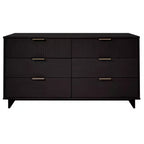 Commode double moderne à 6 tiroirs