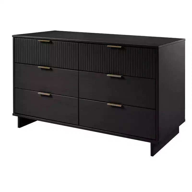 Commode double moderne à 6 tiroirs