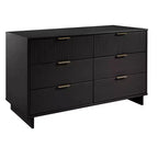 Commode double moderne à 6 tiroirs