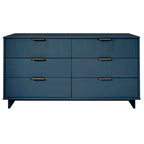 Commode double moderne à 6 tiroirs