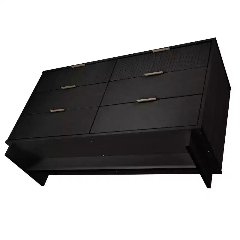 Commode double moderne à 6 tiroirs