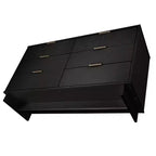 Commode double moderne à 6 tiroirs