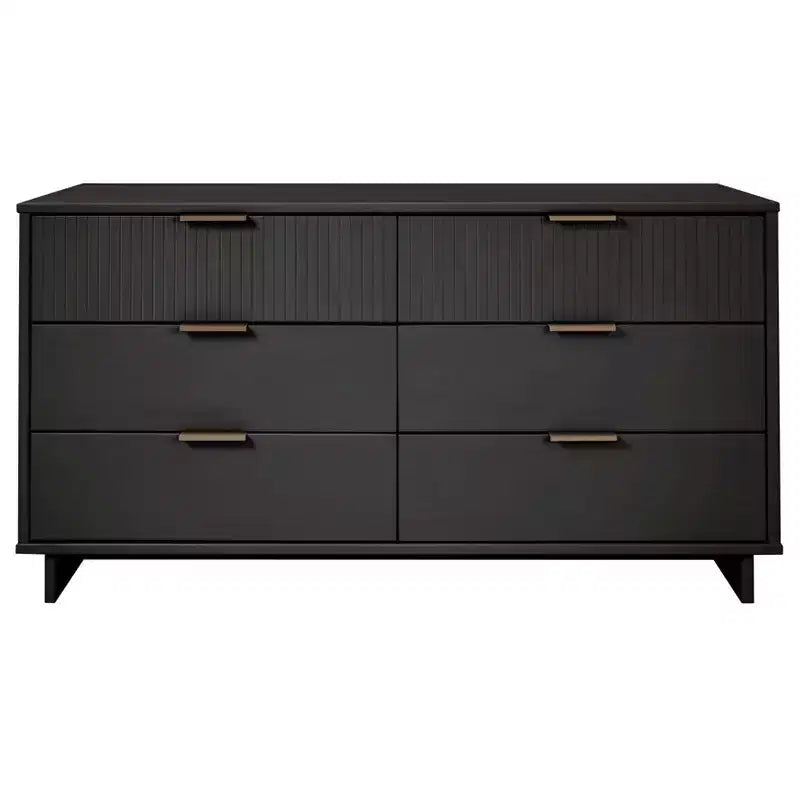 Commode double moderne à 6 tiroirs