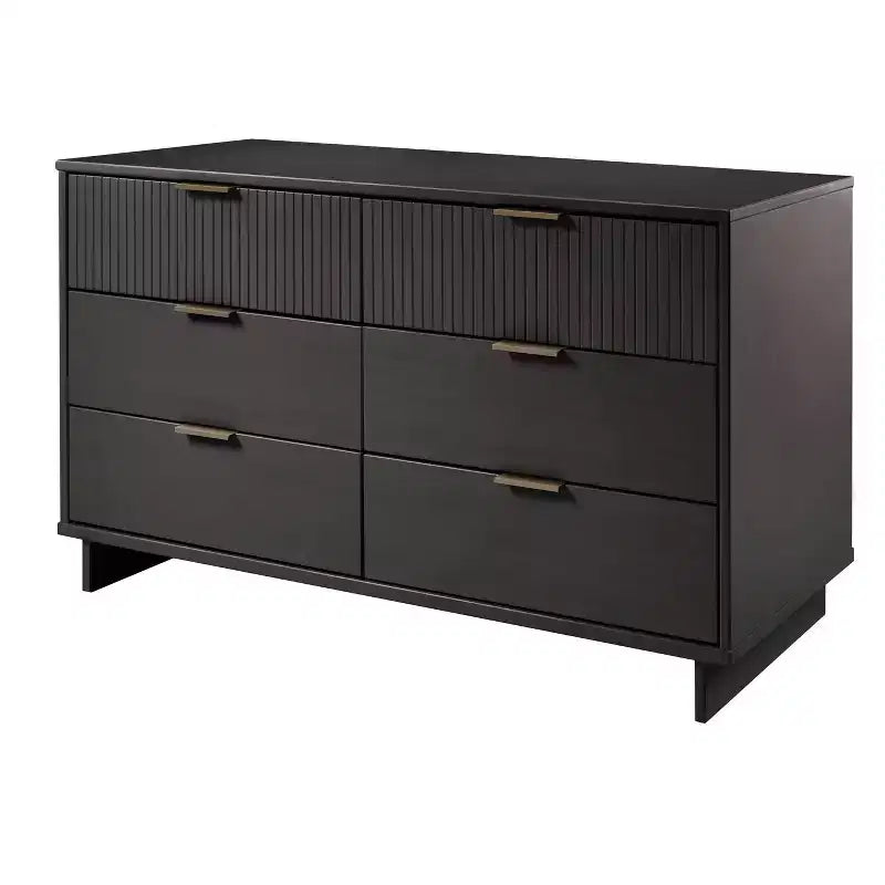 Commode double moderne à 6 tiroirs