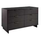 Commode double moderne à 6 tiroirs