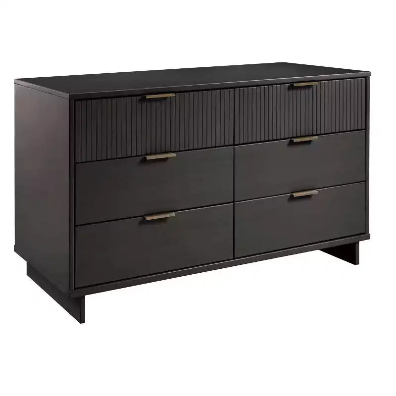 Commode double moderne à 6 tiroirs
