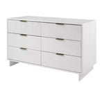 Commode double moderne à 6 tiroirs