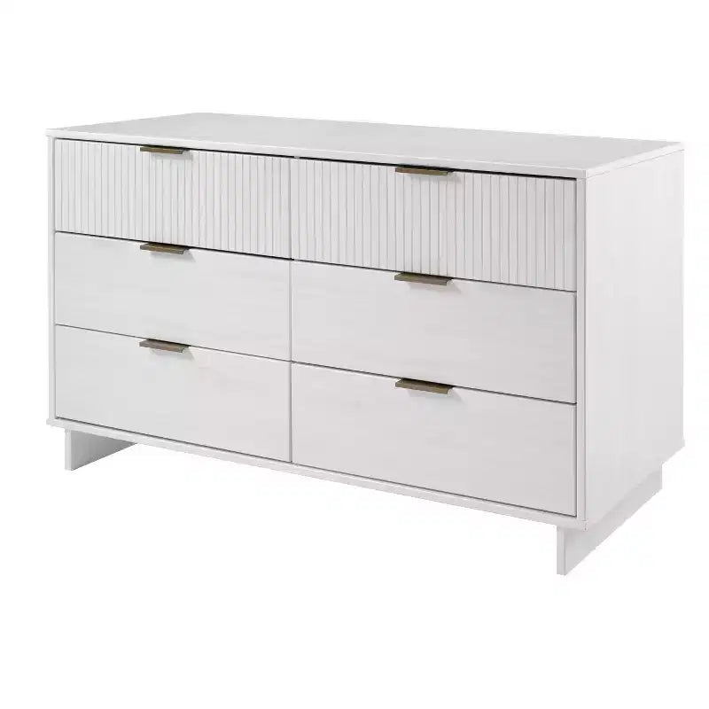 Commode double moderne à 6 tiroirs