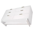 Commode double moderne à 6 tiroirs