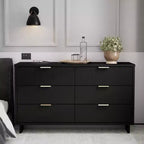 Commode double moderne à 6 tiroirs