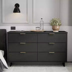 Commode double moderne à 6 tiroirs